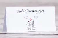 Śmieszne Winietki Ślubne z Rysunkiem Pary Młodej | Bueno nr 2