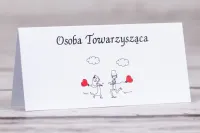 Winietki Ślubne z Rysunkiem Pary Młodej | Bueno nr 5