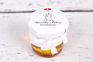 Honig ist ein süßes Geschenk für Hochzeitsgäste aus der Bueno-Kollektion Nr. 6