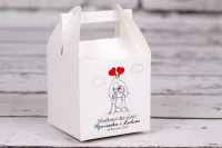 Pudełka na Ciasto Weselne z Parą Młodą | Bueno nr 6