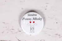 Śmieszne Przypinki Weselne • Identyfikatory • Bueno nr 7
