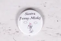 Przypinki Ślubne z Parą Młodą | Zamów z Własnym Napisem!