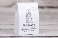 Pudełeczka Podziękowania dla Gości z Parą Młodą | Bueno nr 9