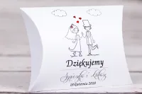 Śmieszne Pudełeczka Podziękowania dla Gości | Bueno nr 2