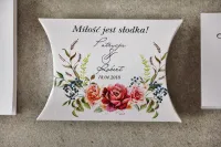 Eleganckie pudełeczka podziękowania dla gości | Pistacjowe 11