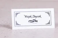 Klasyczne Winietki Ślubne z Ramką | Arte nr 1 | Amelia-Wedding