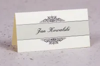 Eleganckie Winietki Weselne z Obrączkami | Arte nr 4