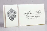 Zaproszenia Ślubne Glamour z Cyrkonią | Moreno nr 3