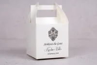 Eleganckie Pudełka na Ciasto Weselne Moreno | Amelia-Wedding