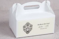 Eleganckie Pudełka na Ciasto Weselne | Moreno nr 6