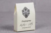 Eleganckie pudełeczka dla gości z cyrkonią | Moreno nr 6