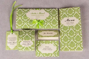 Madras Hochzeitseinladung Probierset Nr. 3
