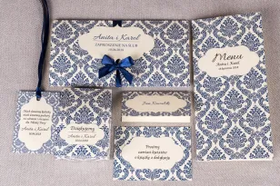 Madras Hochzeitseinladung Probierset Nr. 2