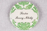 Eleganckie Przypinki dla Gości Weselnych | Madras nr 3