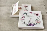 Pistacjowe Zaproszenia Ślubne w Pudełku | Amelia Wedding