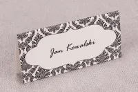 Eleganckie Winietki Ślubne z Ornamentem | Madras nr 1