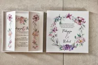Pistacjowe Zaproszenia Ślubne w Pudełku | Amelia Wedding