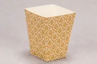 Pudełko na Popcorn Weselny Madras | Podziękowania dla Gości