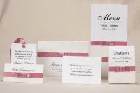 Eleganckie Zaproszenia Ślubne z Koronką | Klaris nr 4