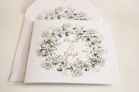 Botaniczne Zaproszenia Ślubne Eukaliptus | Cykade nr 14