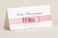 Winietki Ślubne z Koronką i Tasiemką | Styl Klasyczny