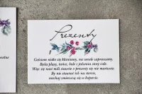 Bileciki do Zaproszeń Ślubnych Leśne | Pistacjowe nr 17
