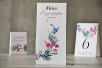 Eleganckie Menu Weselne Leśne z Jeżynami | Pistacjowe nr 17