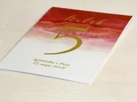 Eleganckie Numery na Stół Weselny Złocone | Delfina Nr 1