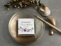 Czekoladki Ślubne Złocone | Podziękowania dla Gości | Cykade 9