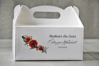 Pudełka na ciasto weselne MAKI | Personalizowane | Amelia