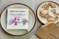 Czekoladki Ślubne Podziękowania dla Gości z Jarzębiną