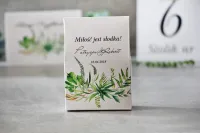 Pudełeczka Podziękowania dla Gości | Styl Botaniczny | Amelia