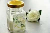 Świeczki Podziękowania dla Gości Złocone | Cykade nr 15