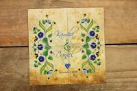 Zaproszenia Ślubne Kaszubskie Folk nr 2 | Amelia-Wedding.pl