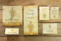 Góralskie Zaproszenia Ślubne z Parzenicą | Styl Folk | Amelia