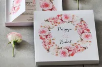 Eleganckie Zaproszenia Ślubne w Pudełku Pistacjowe | Amelia-Wedding