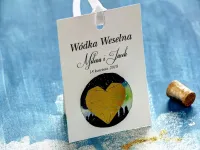 Złocone Zawieszki na Wódkę Weselną | Księżycowa Noc nr 4