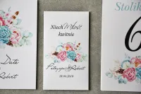 Niezapominajki Podziękowania dla Gości Boho | Personalizowane