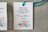 Zawieszki na Wódkę Weselną Boho | Pistacjowe nr 24 | Zamów