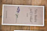 Rustykalne Menu Weselne z Lawendą | Styl Boho | Zamów Online