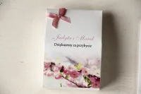 Pudełeczka Podziękowania dla Gości Kwiat Wiśni | Amelia-Wedding