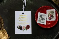 Złocone Zawieszki na Wódkę Weselną Orini | Elegancki Styl
