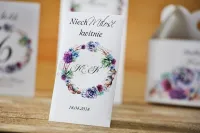 Podziękowania dla Gości: Nasiona Niezapominajki | Amelia-Wedding