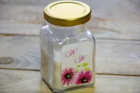 Świeczki Podziękowania dla Gości Weselnych | Różowe Gerbery