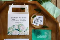 Pudełka na Ciasto Weselne z Różami | Rozalia nr 3 | Zamów