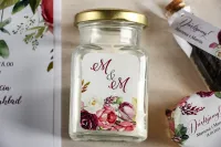 Świeczki Podziękowania dla Gości Weselnych | Personalizowane