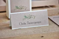 Ekologiczne Winietki Ślubne Botaniczne | Margaret nr 7