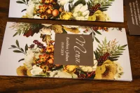 Menu Weselne Botaniczne Vintage Eteryczne nr 1 | Zamów