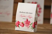 Pudełeczka podziękowania dla gości weselnych | Akwarele nr 6