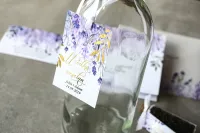 Eleganckie Zawieszki na Wódkę Glamour | Złocone | Rubin nr 5